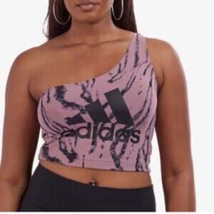 Adidas Future Icons Animal Print Tank Top Purple